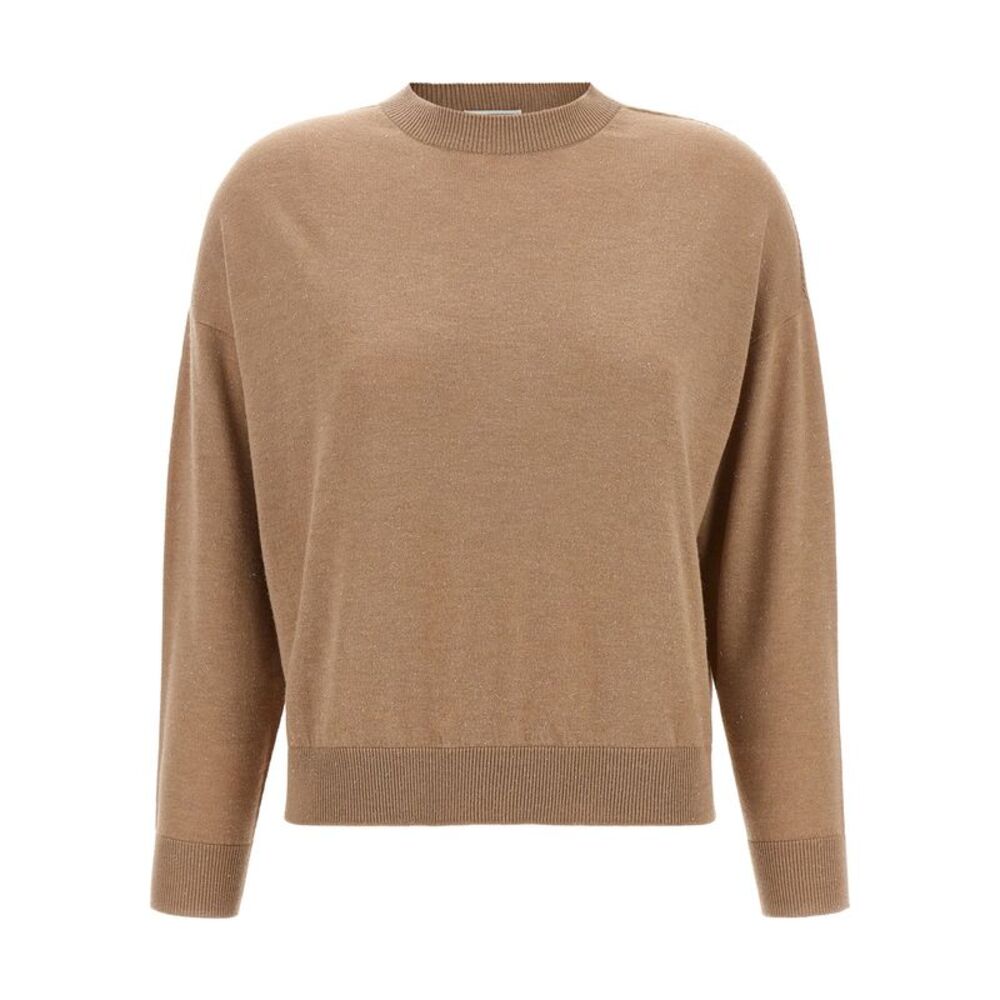 Peserico Beige Virgin Wool Women's Cardigan